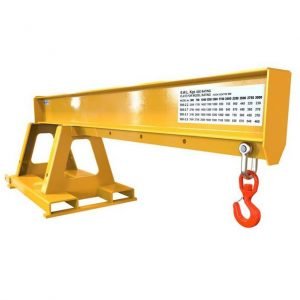 Raised Height Fixed Length Forklift Crane Jib