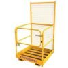 Auto Locking One Person Safety Cage