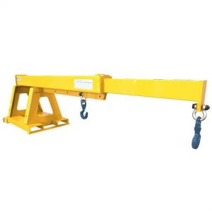 Raised Height Fork Mounted Extendable Crane Jib