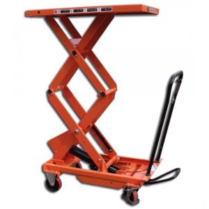 Record MMLT-D Manual Mobile Lift Table