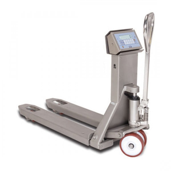 Record WS2000 Stainless Steel Weight Scale Pallet Truck