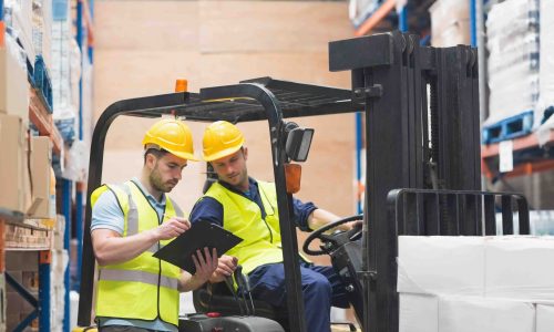 Forklift Driver Training for materials handling equipment